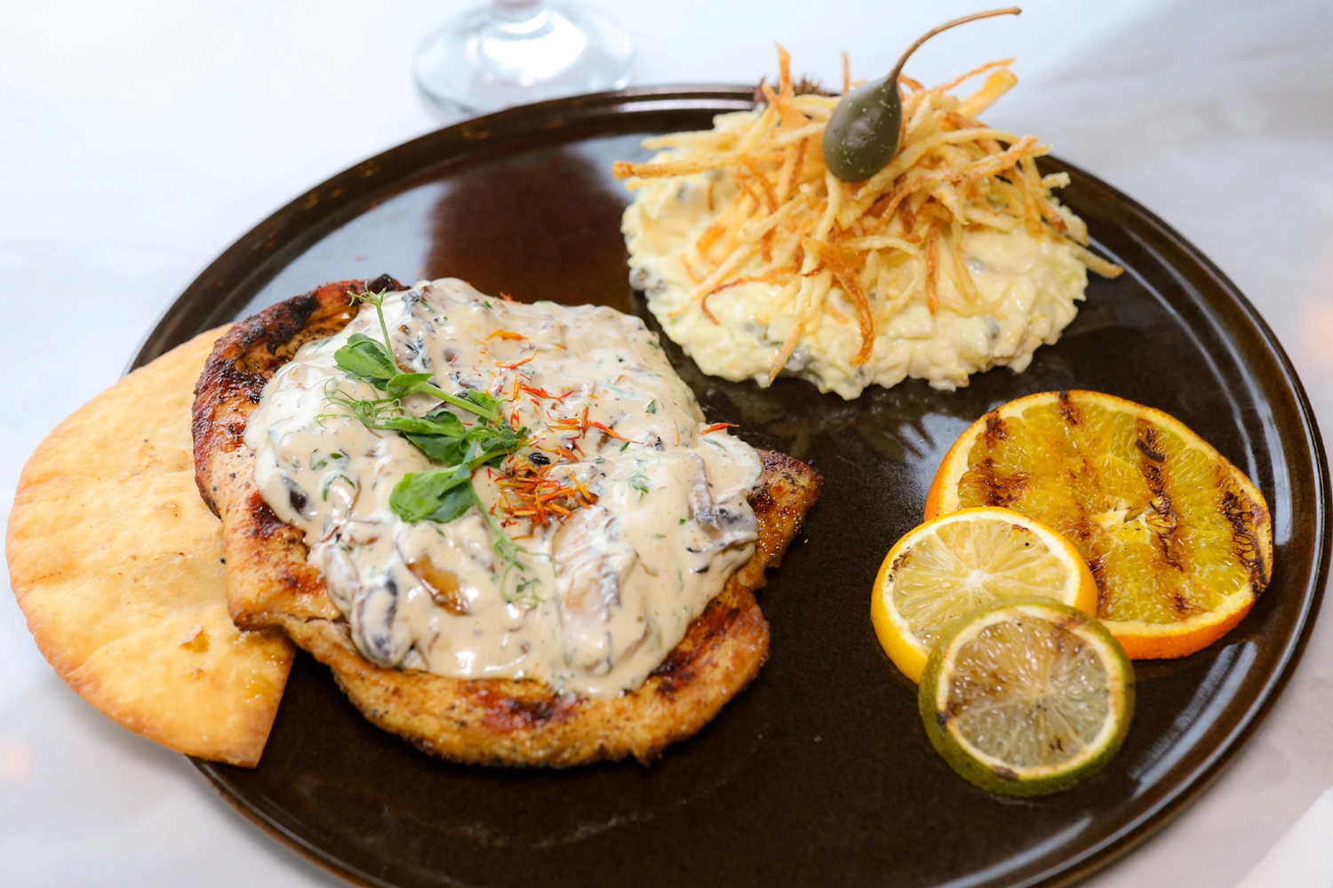 POLLO HUGHS CON SANSA