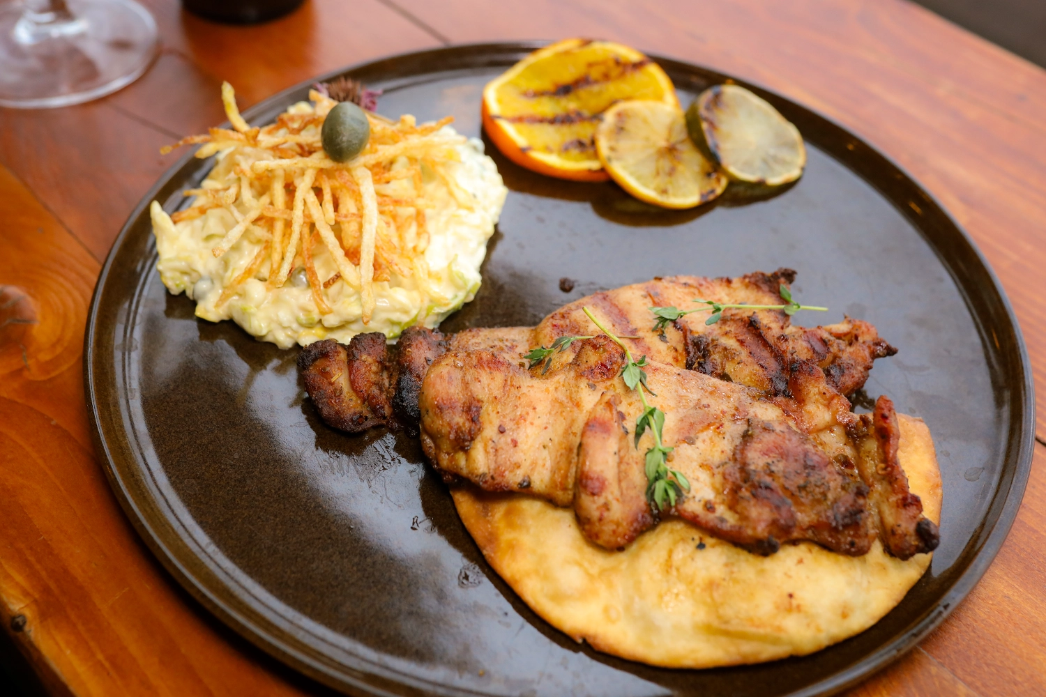 POLLO ALLA GRİGLİA