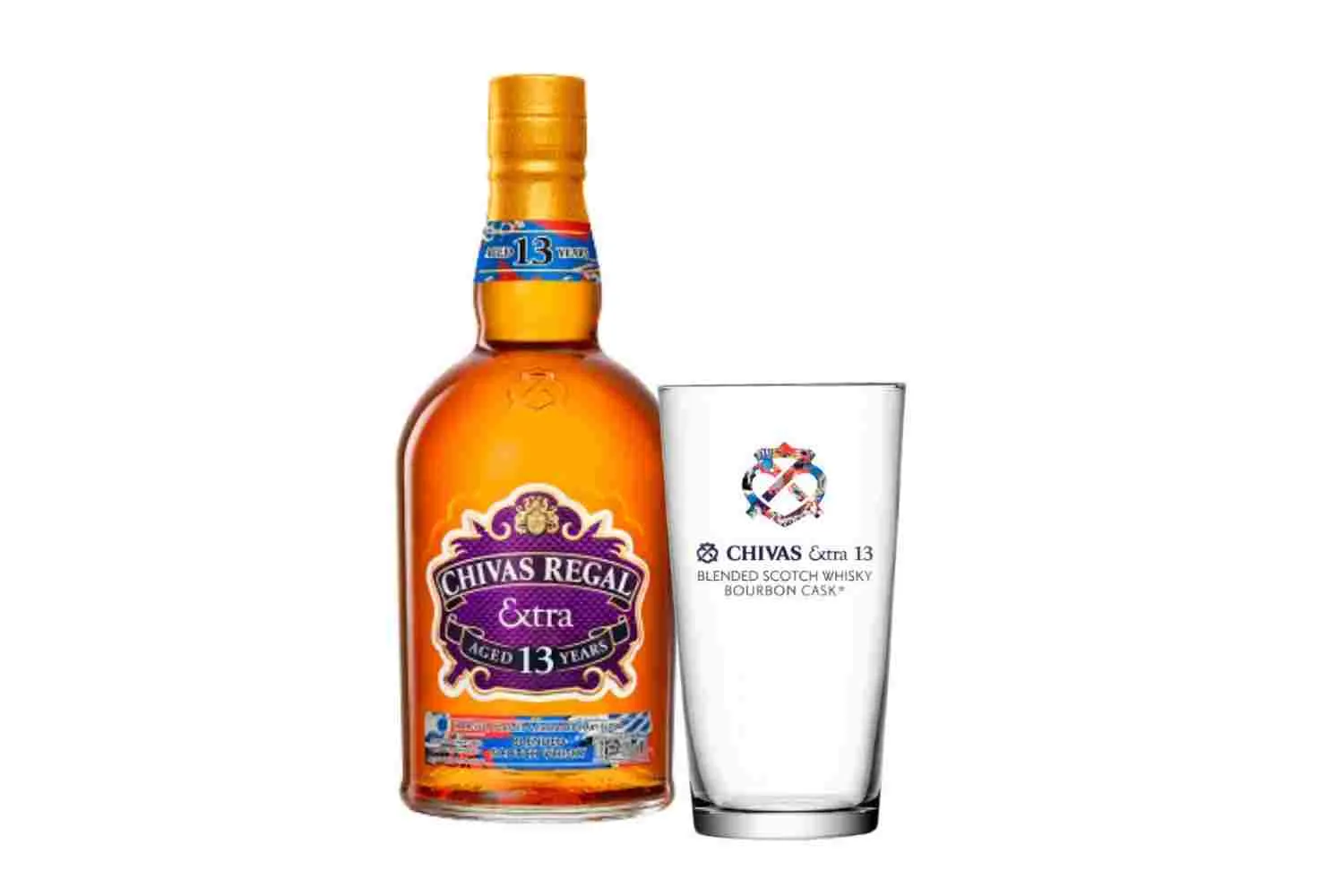 CHIVAS EXTRA 13 YEARS (GLASS)
