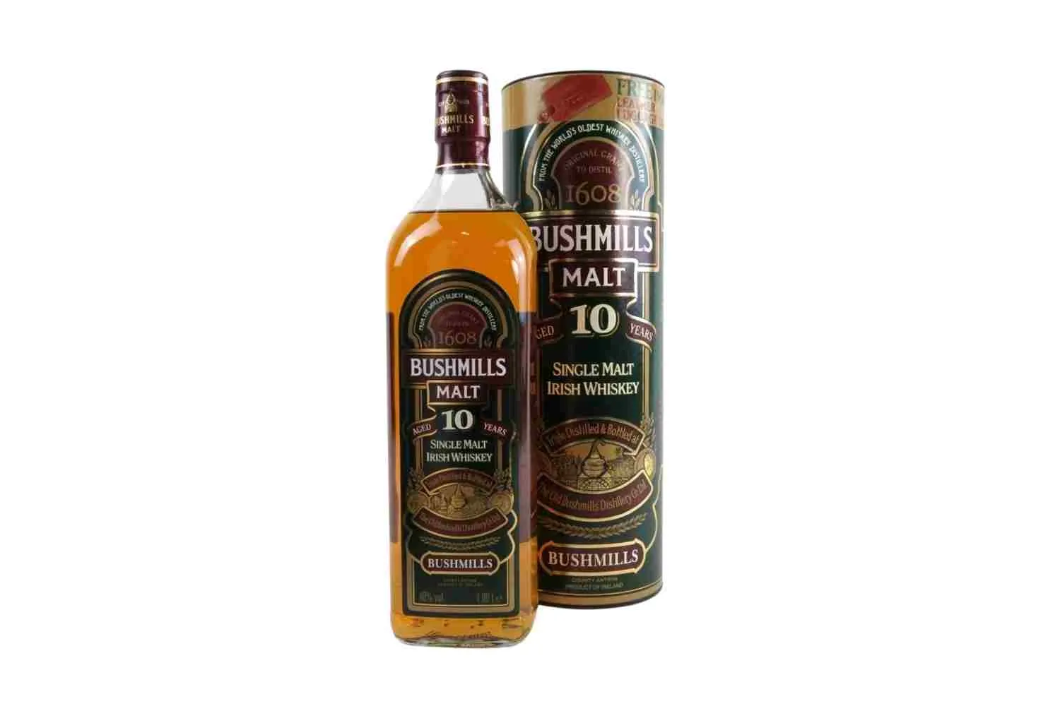 BUSHMILLS MALT 10 YEARS(GLASS)