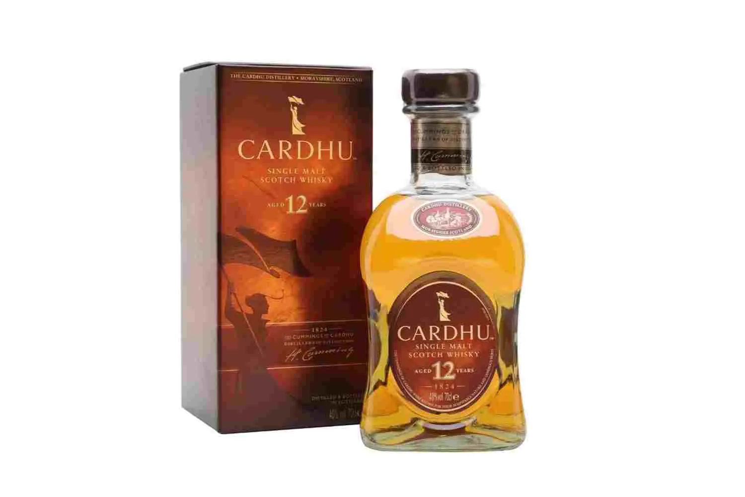 CARDHU SINGLE 12 YEARS(GLASS)